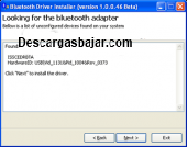 Bluetooth Driver Installer 1.0.0.9 captura de pantalla