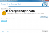 Sophos Virus Removal Tool 2.0 2025 captura de pantalla