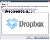 Dropbox sincronizar carpetas 51.4.60 captura de pantalla