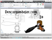 AutoCAD 2012 3D. captura de pantalla