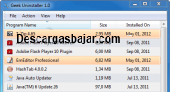 Geek Uninstaller 1.4.3.112 captura de pantalla