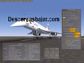 FlightGear simulador de vuelo 2.18 captura de pantalla