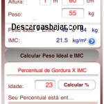 Calculadora el indice de masa corporal 4.1. Español captura de pantalla