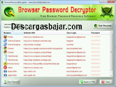 Browser Password Decryptor 1.5 captura de pantalla