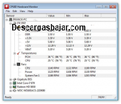 HWMonitor 1.30 captura de pantalla