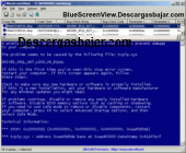 BlueScreenView 1.78 captura de pantalla