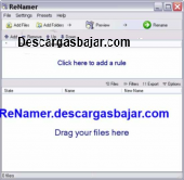 ReNamer 6.9 captura de pantalla