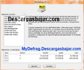 MyDefrag 4.5 captura de pantalla