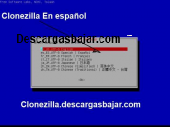 Clonezilla 2.6.1 captura de pantalla