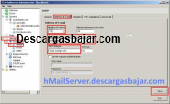 hMailServer 5.6 captura de pantalla