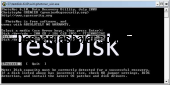 TestDisk 7.8 captura de pantalla