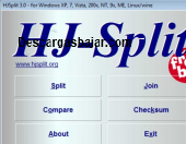 HJSplit portable 2025 captura de pantalla