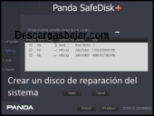 Panda SafeCD escanear restaurar pc 2024 captura de pantalla