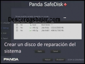Panda SafeCD escanear restaurar pc 2025 captura de pantalla