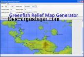 Greenfish Relief Map Generator 1.9 captura de pantalla