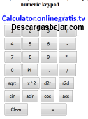 Calculadora gratis 2024 captura de pantalla