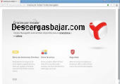 Yandex browser 17.11.1.989 captura de pantalla