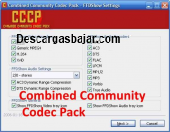 Combined Community Codec Pack 4.9 captura de pantalla