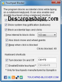 Touchpad block 3.0.0.77 captura de pantalla