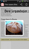 Recetas Android gratis 4.0 captura de pantalla