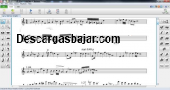 Crescendo Music Notation Editor free 1.8 captura de pantalla