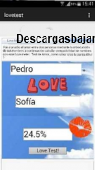 Medidor de amor Android gratis 3.9 captura de pantalla