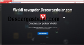 Vivaldi web browser 1.19 captura de pantalla