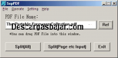 SepPDF Portable 2.99 captura de pantalla